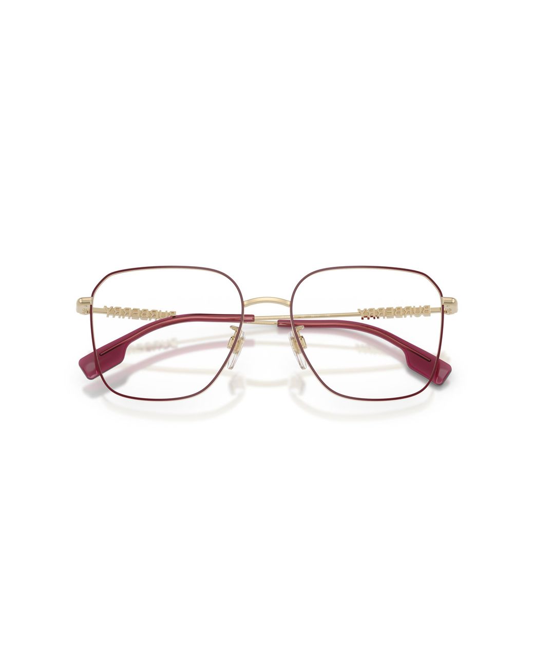 Burberry Black Be1382D 1357 Optical Frames Metal Squared Normal