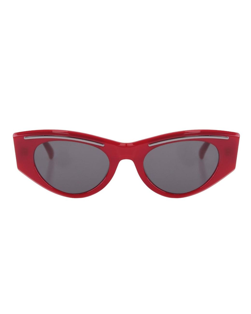 Italia Independent Black Audrey 0820 057.Gls Outlet Sunglasses Acetate Cat Eye Anti-Glare