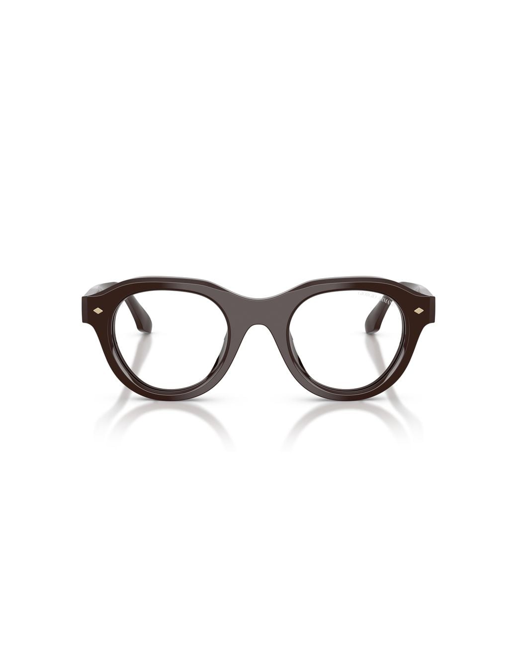 Giorgio Armani Black Ar8261U 64321W Sunglasses Acetate Transparent Round Normal for men