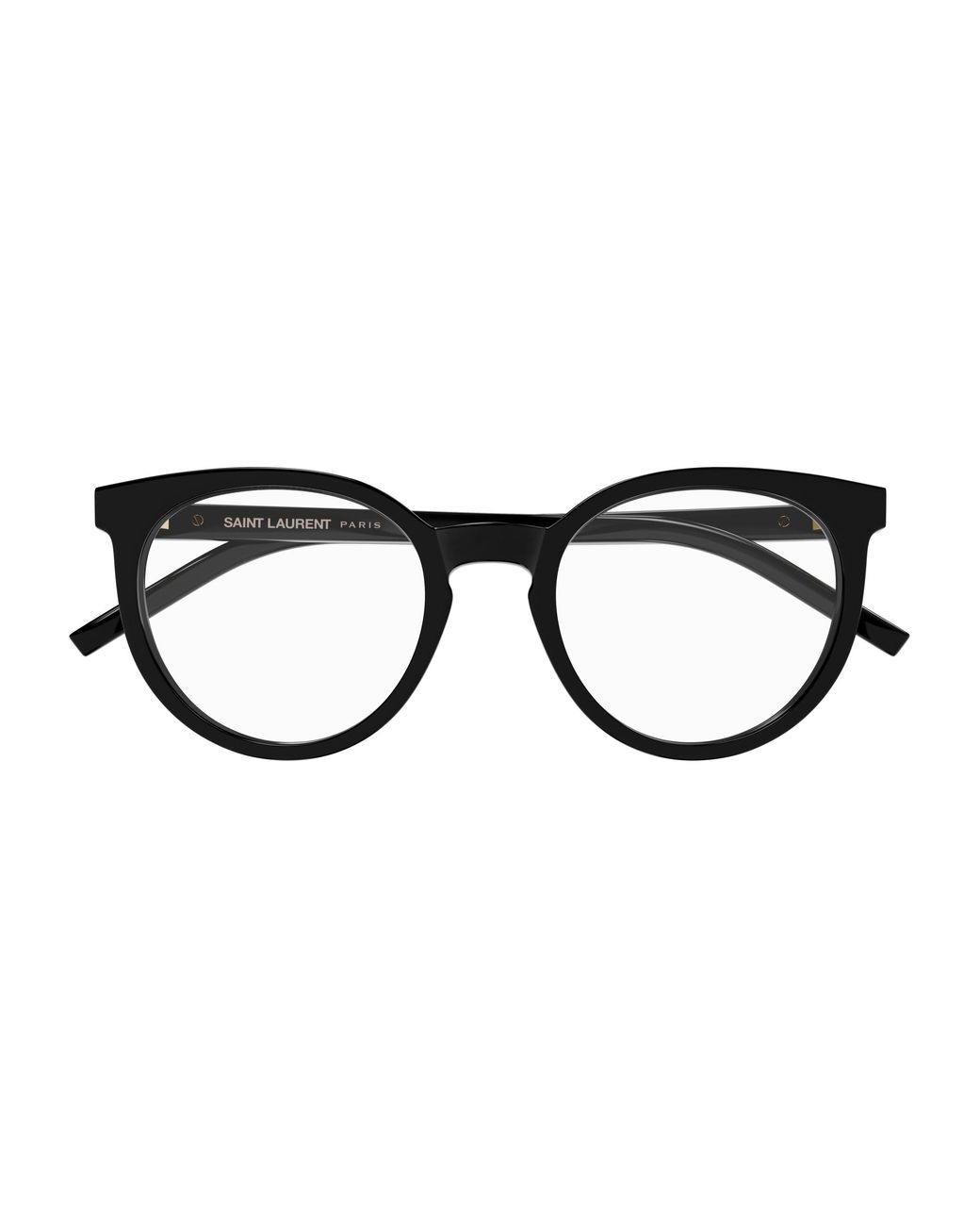 Saint Laurent Black Sl M147 001 Optical Frames Acetate Transparent Cat Eye