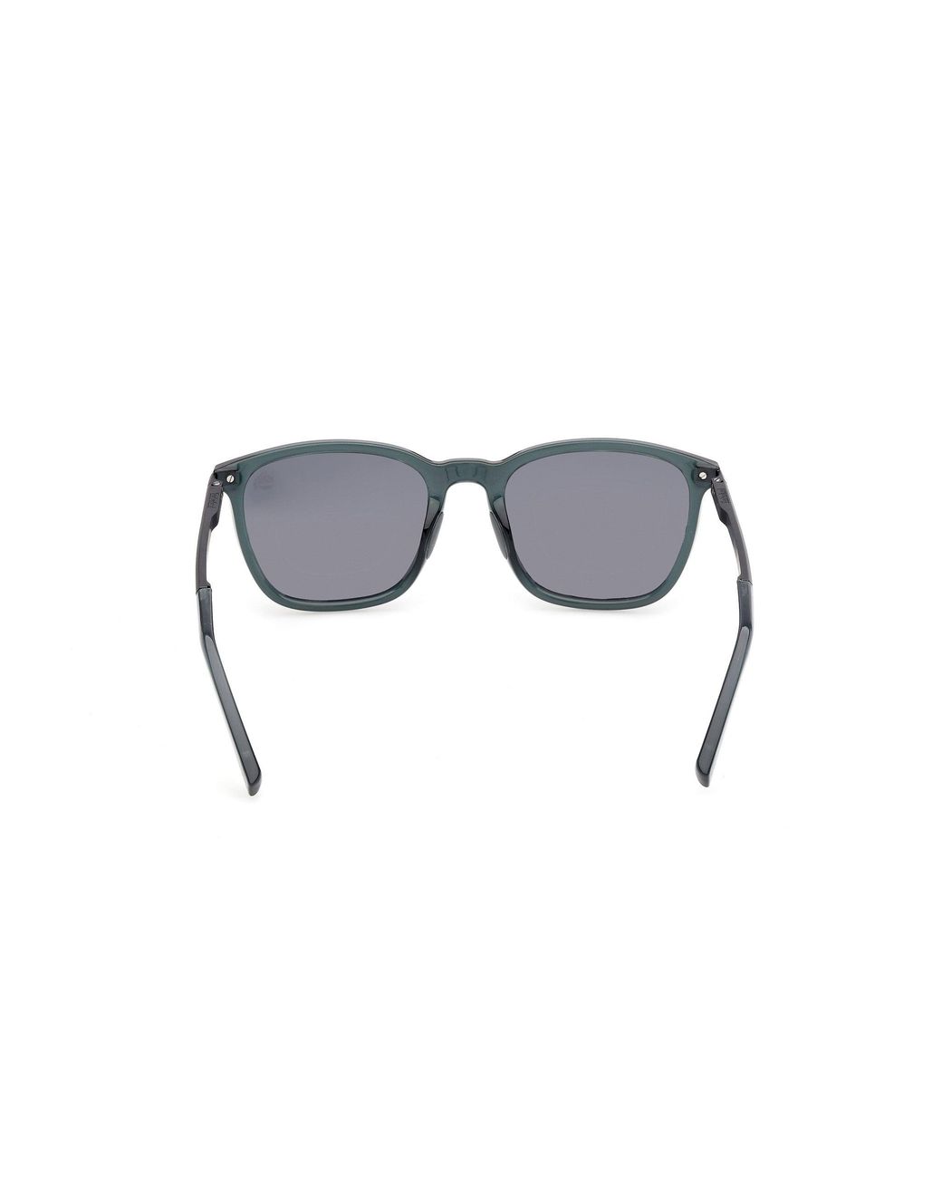 Timberland Black Tb00087 92D Sunglasses Injected Smoke Squared Polarized for men