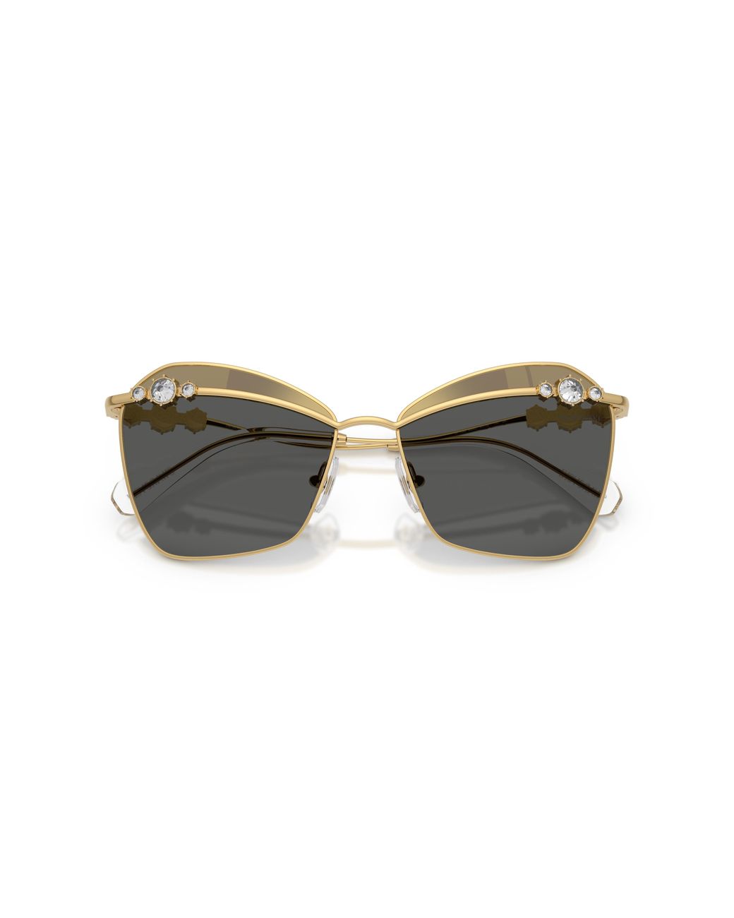 Swarovski Black Sk7040 4004/L Sunglasses Metal Butterfly Normal