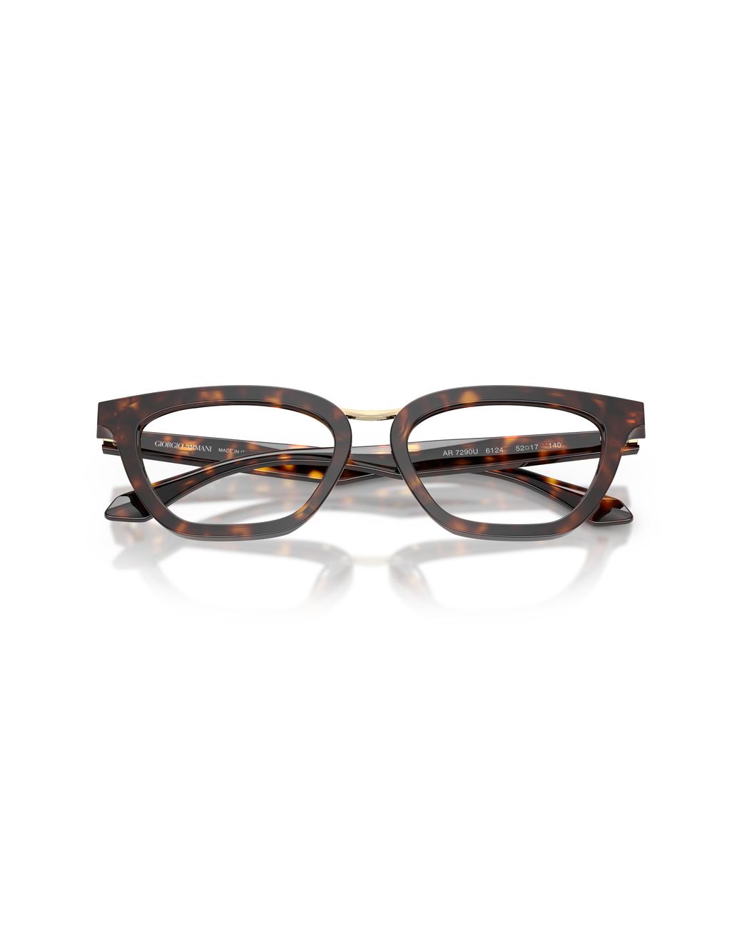 Giorgio Armani Black Ar7290U 6124 Optical Frames Acetate Transparent Butterfly Normal