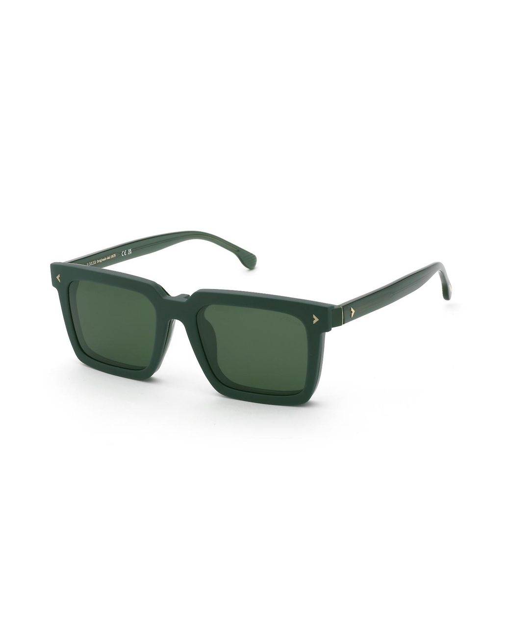 Lozza Green Ul4408 Sassari 3 9Lsp Optical Frames Acetate Squared for men