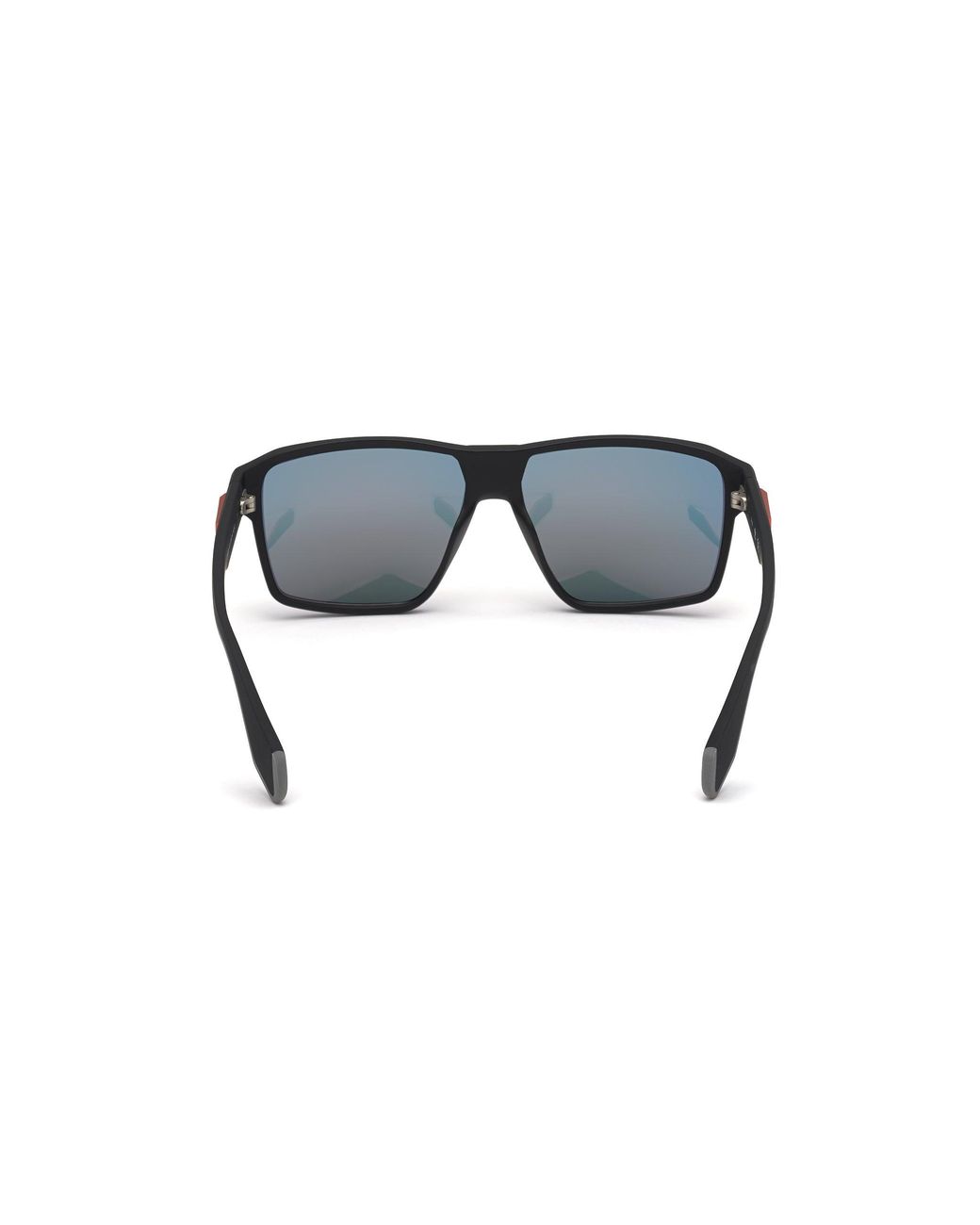 Adidas Black Or0039 02U Sunglasses Injected Bordeaux Geometric Normal Mirror for men