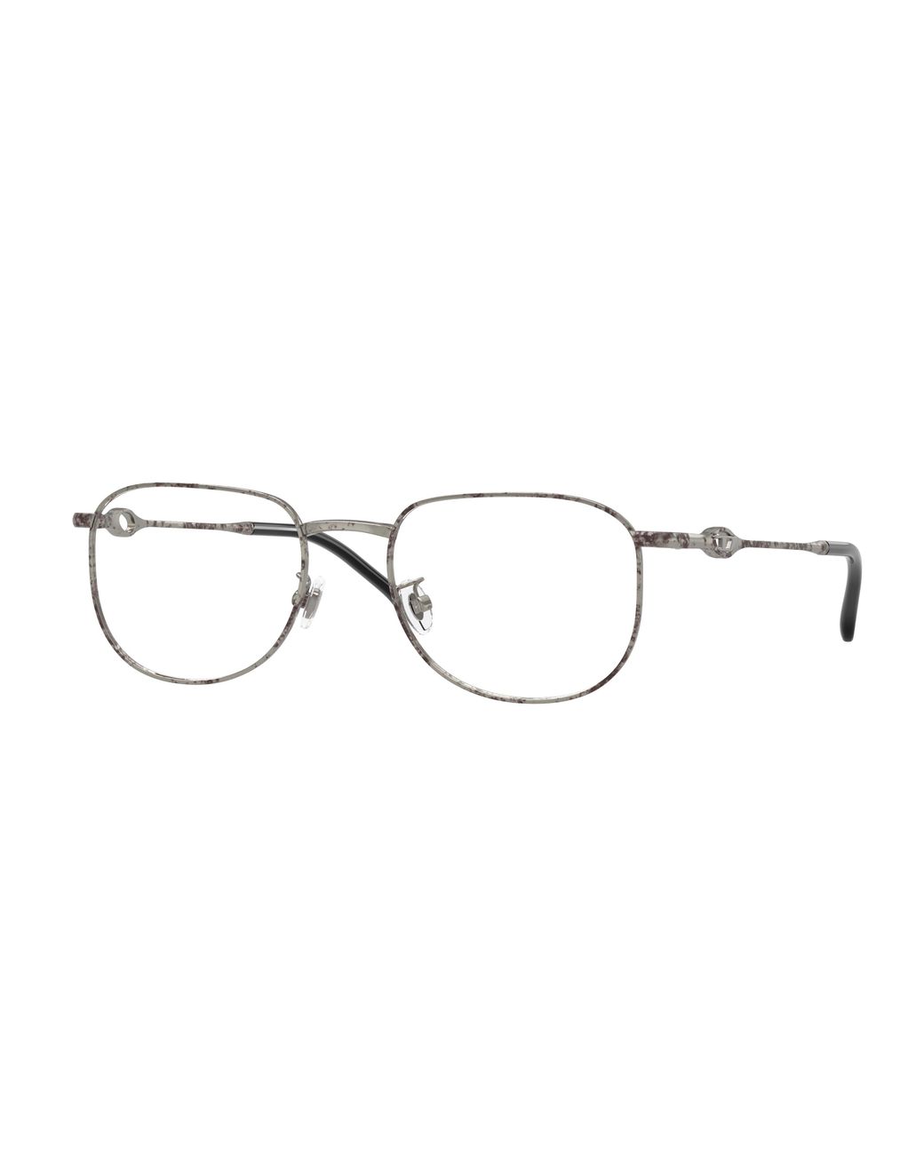 DIESEL Black Dl5013D 1028 Optical Frames Metal Transparent Pillow Normal