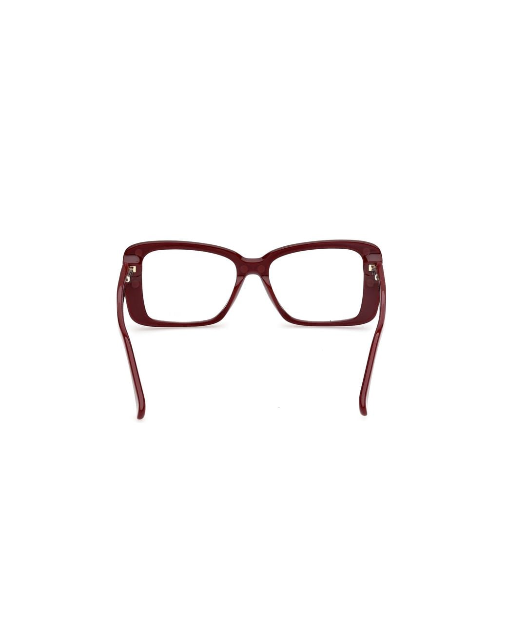Max Mara Black Mm5266 69 Optical Frames Acetate Squared Normal