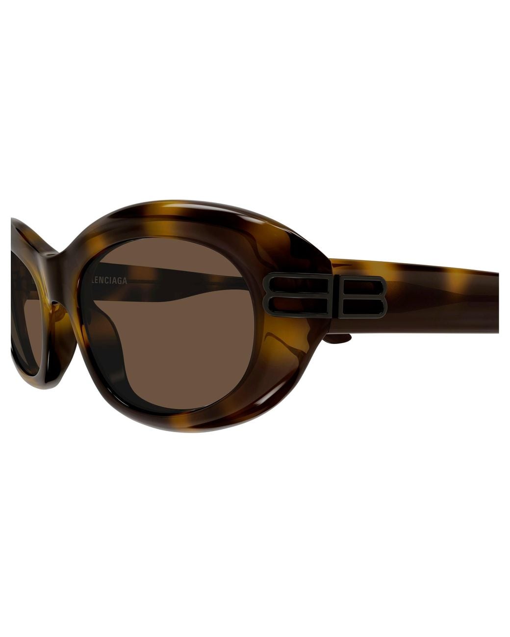 Balenciaga Black Bb0431S 006 Sunglasses Acetate Round
