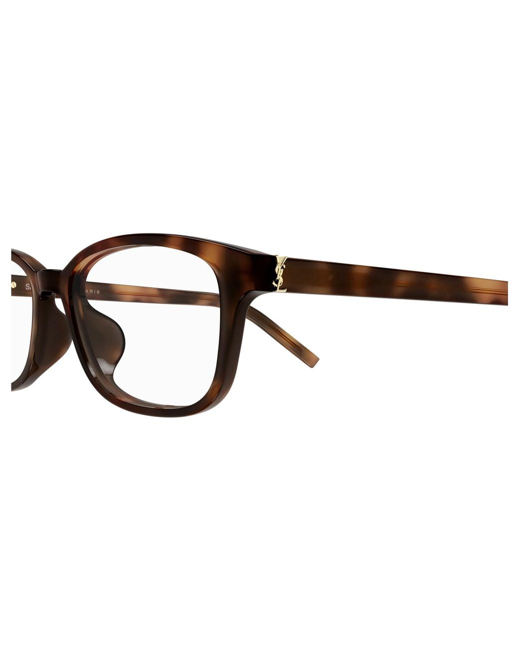 Saint Laurent Black Sl M151/J 003 Optical Frames Acetate Transparent Squared