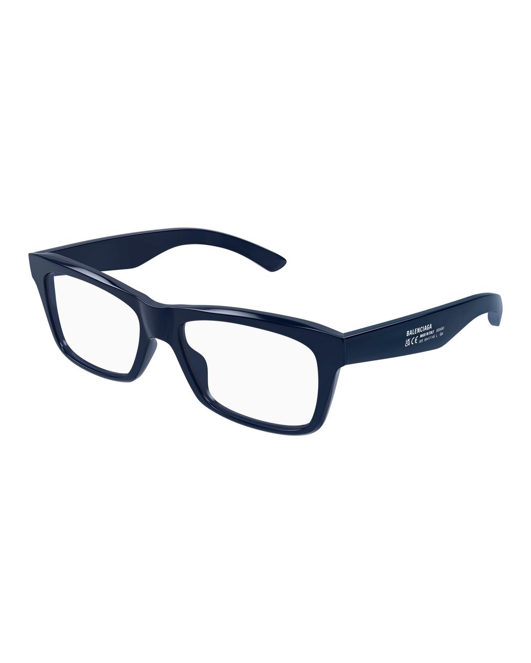 Balenciaga Black Bb0426O 005 Optical Frames Acetate Transparent Squared for men