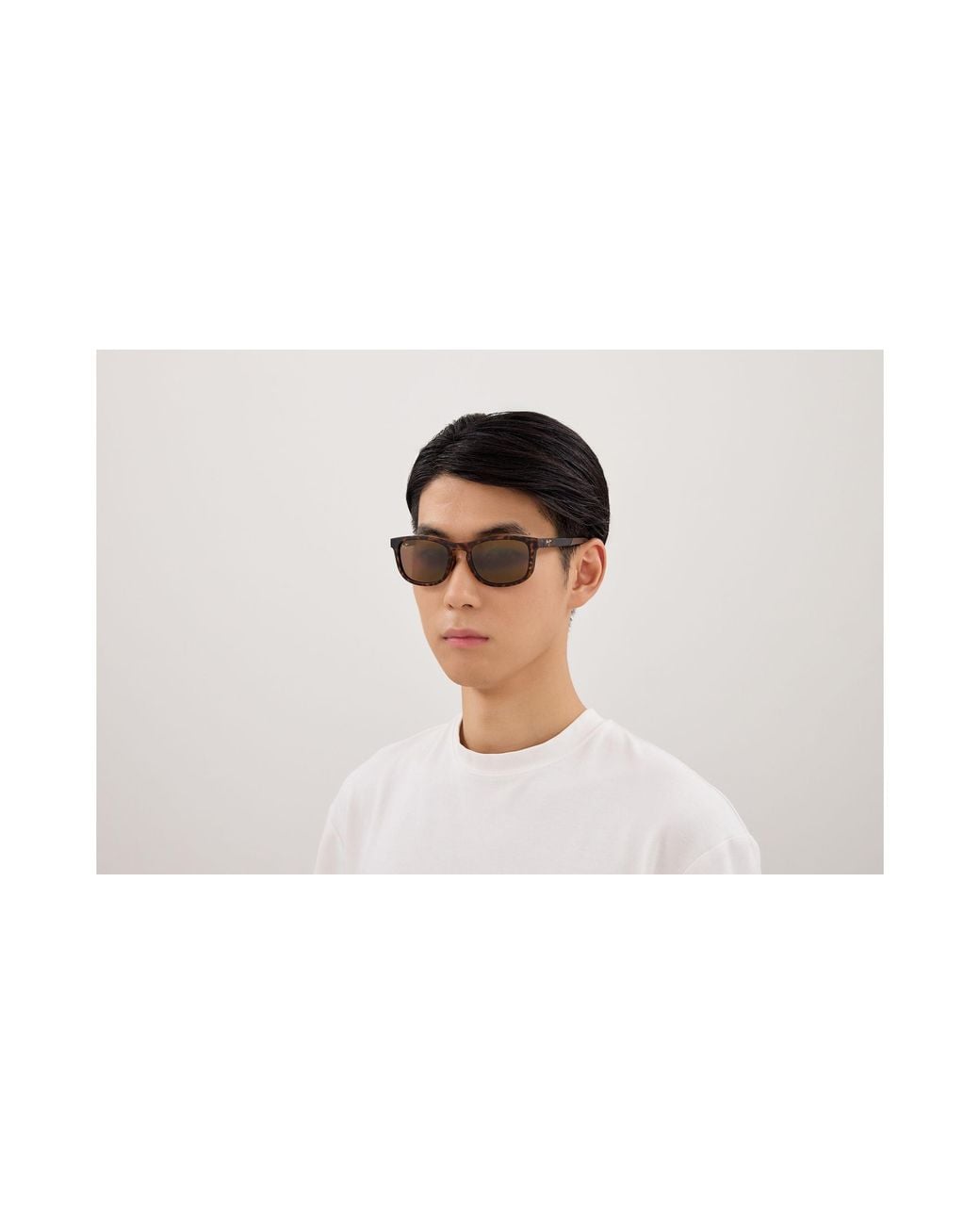 Maui Jim Black Mj0356Sa 002 Occhiali Da Sole Bio-Iniettato Bronzo Squadrata