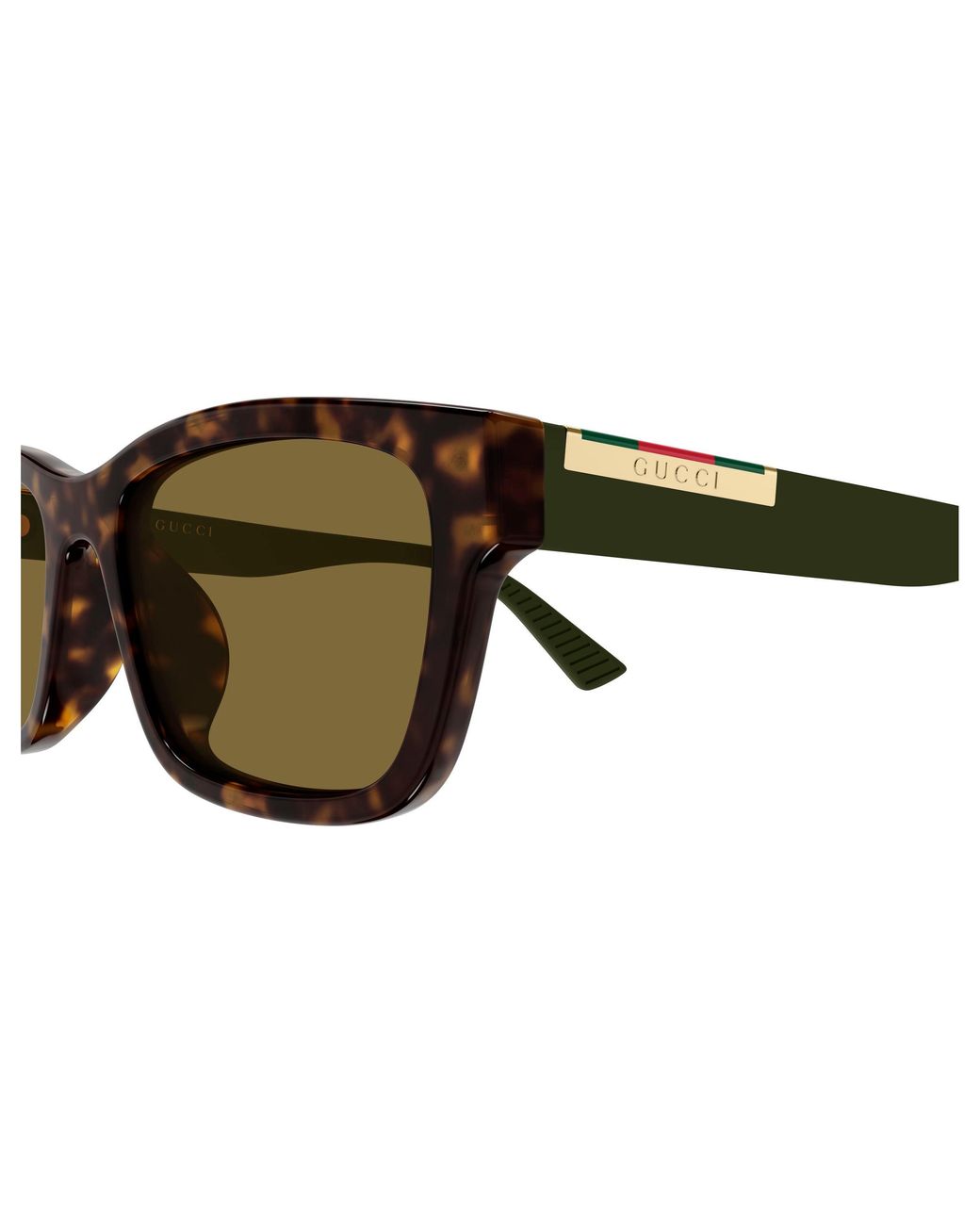 Gucci Black Gg2092Sa 002 Sunglasses Acetate Squared for men