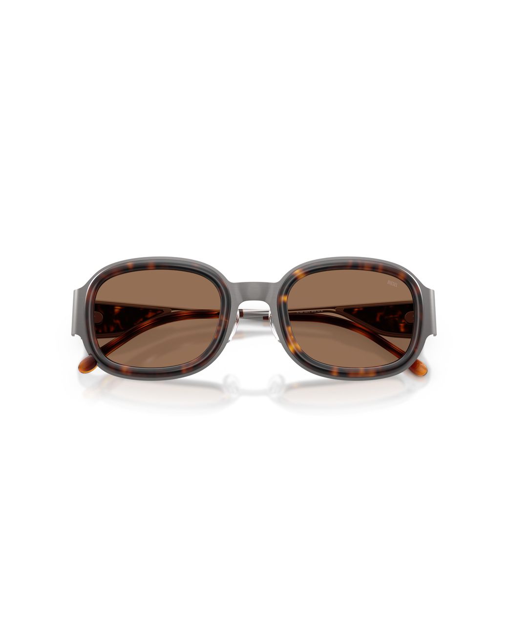 DIESEL Black Dl1020 104373 Sunglasses Metal Squared Normal