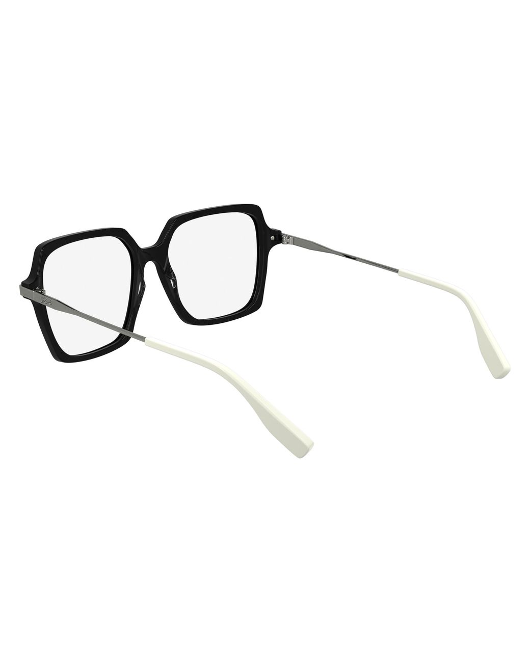 Karl Lagerfeld Black Kl6172 001 Optical Frames Acetate Squared Normal