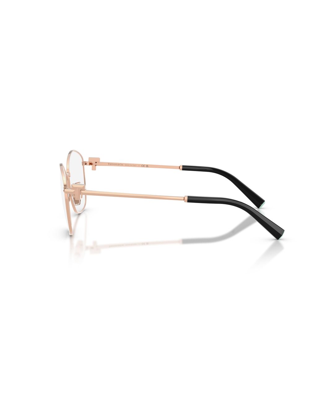 Tiffany & Co Black Tf1174 6105 Optical Frames Metal Transparent Geometric Normal