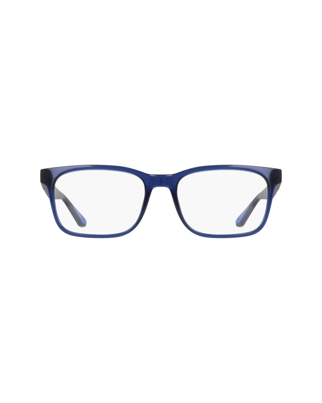 Nike Black 7415 410 Optical Frames Bio-Injected Squared Normal for men