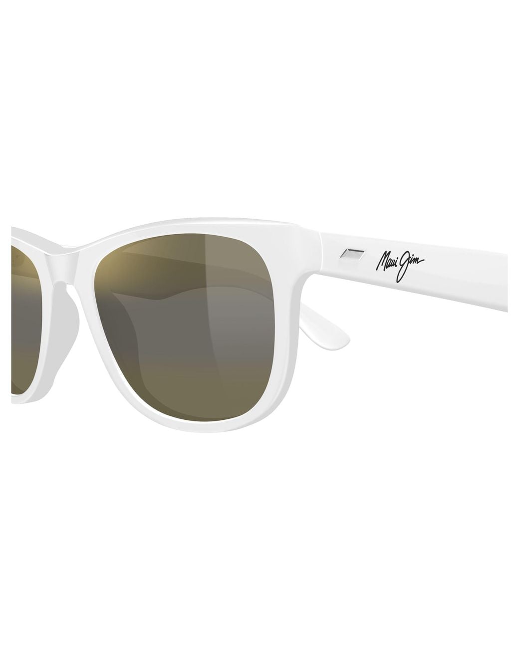 Maui Jim Black Mj0693S 004 Occhiali Da Sole Acetato Bronzo Squadrata