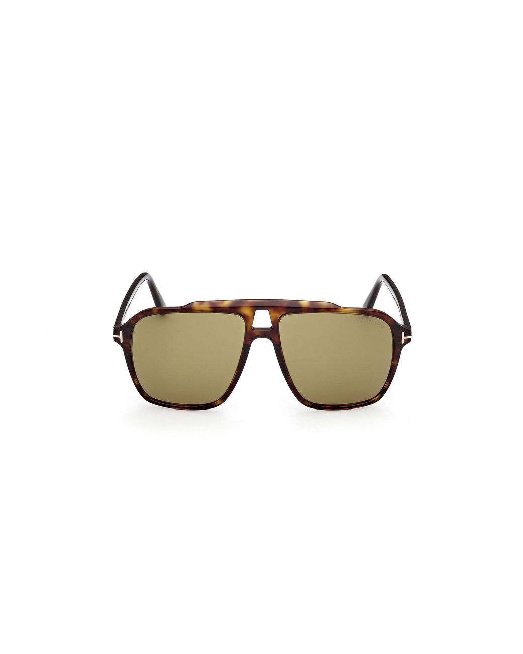 Tom Ford Black Ft1209 Autari 52N Sunglasses Acetate Verde Squared Normal for men