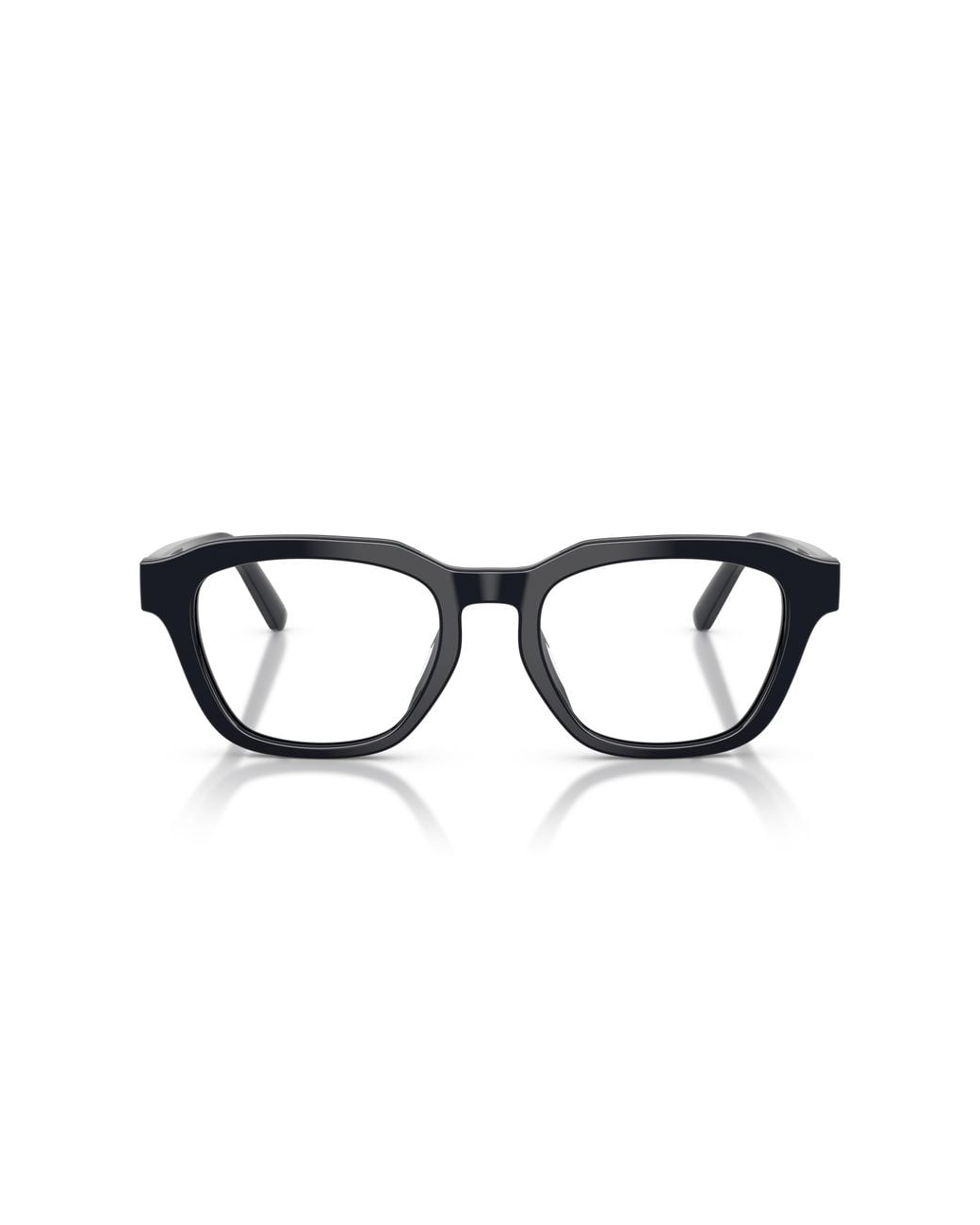 Emporio Armani Black Ea3291U 6457 Optical Frames Acetate Transparent Geometric Normal for men