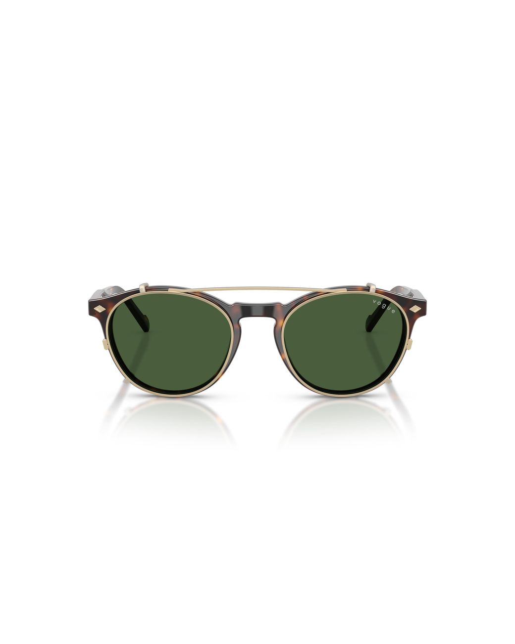 Vogue Eyewear Black Vo5751S W6561W Sunglasses Acetate Transparent Pantos Normal for men