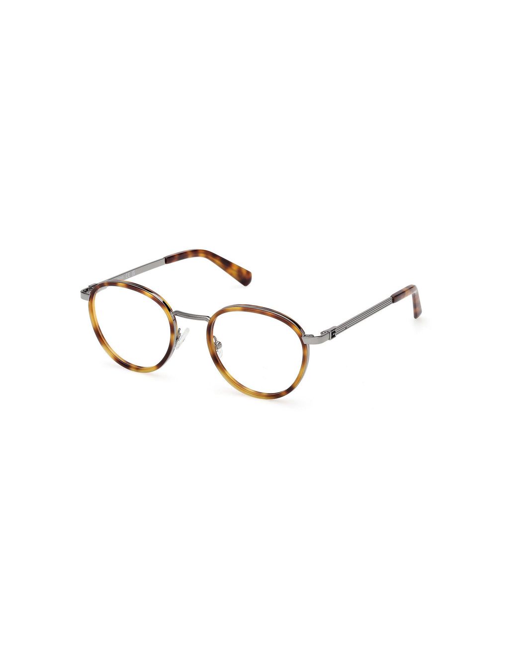 Guess Black Gu50324 53 Optical Frames Injected Round Normal for men