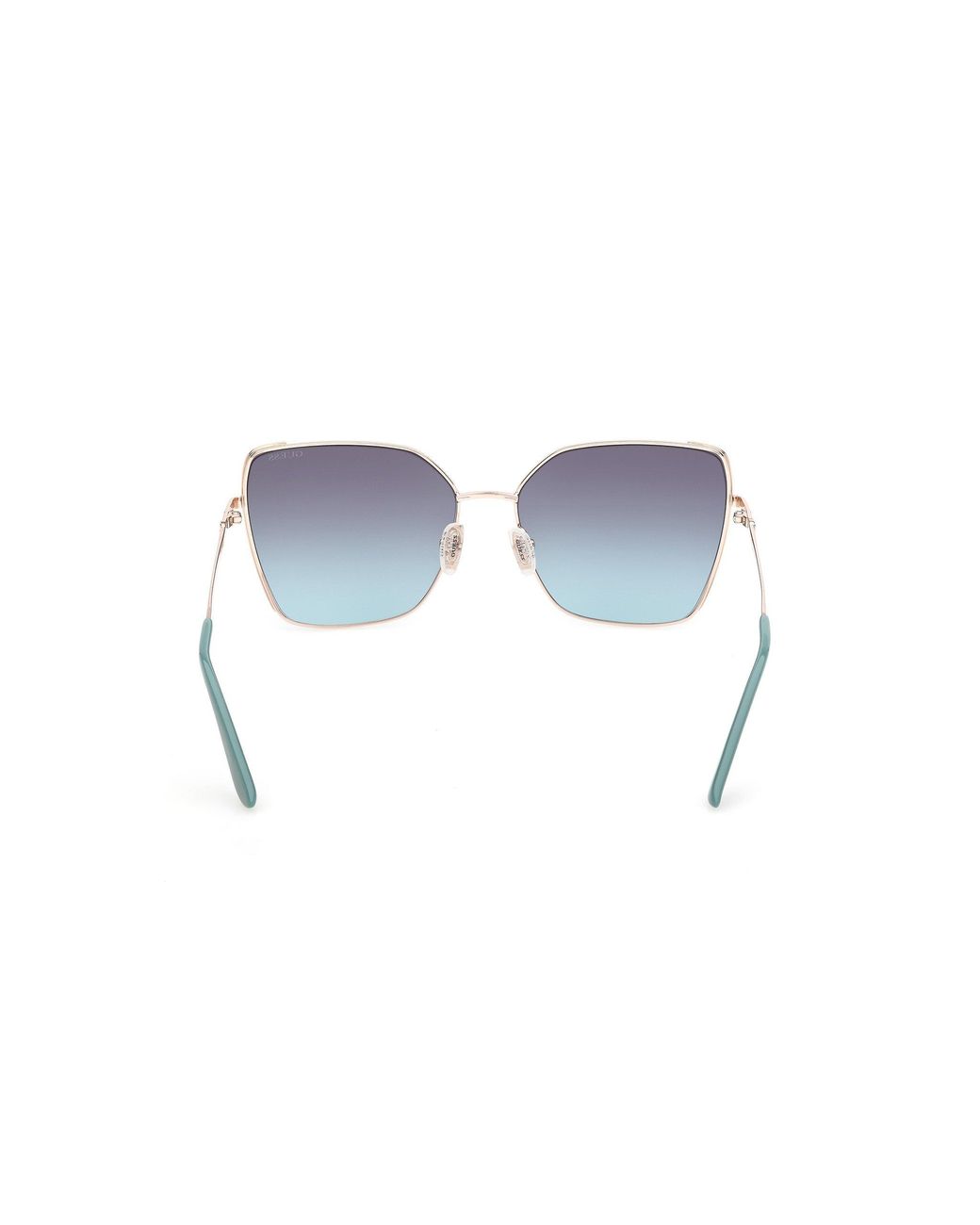 Guess Black Gu00192 33W Sunglasses Metal Butterfly Normal