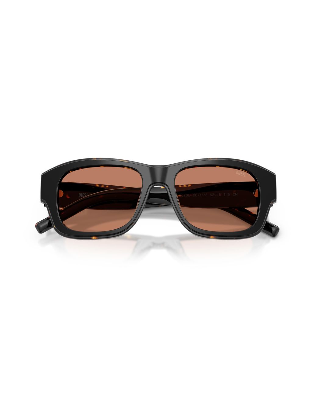 DIESEL Black Dl2020U 207173 Sunglasses Acetate Squared Normal