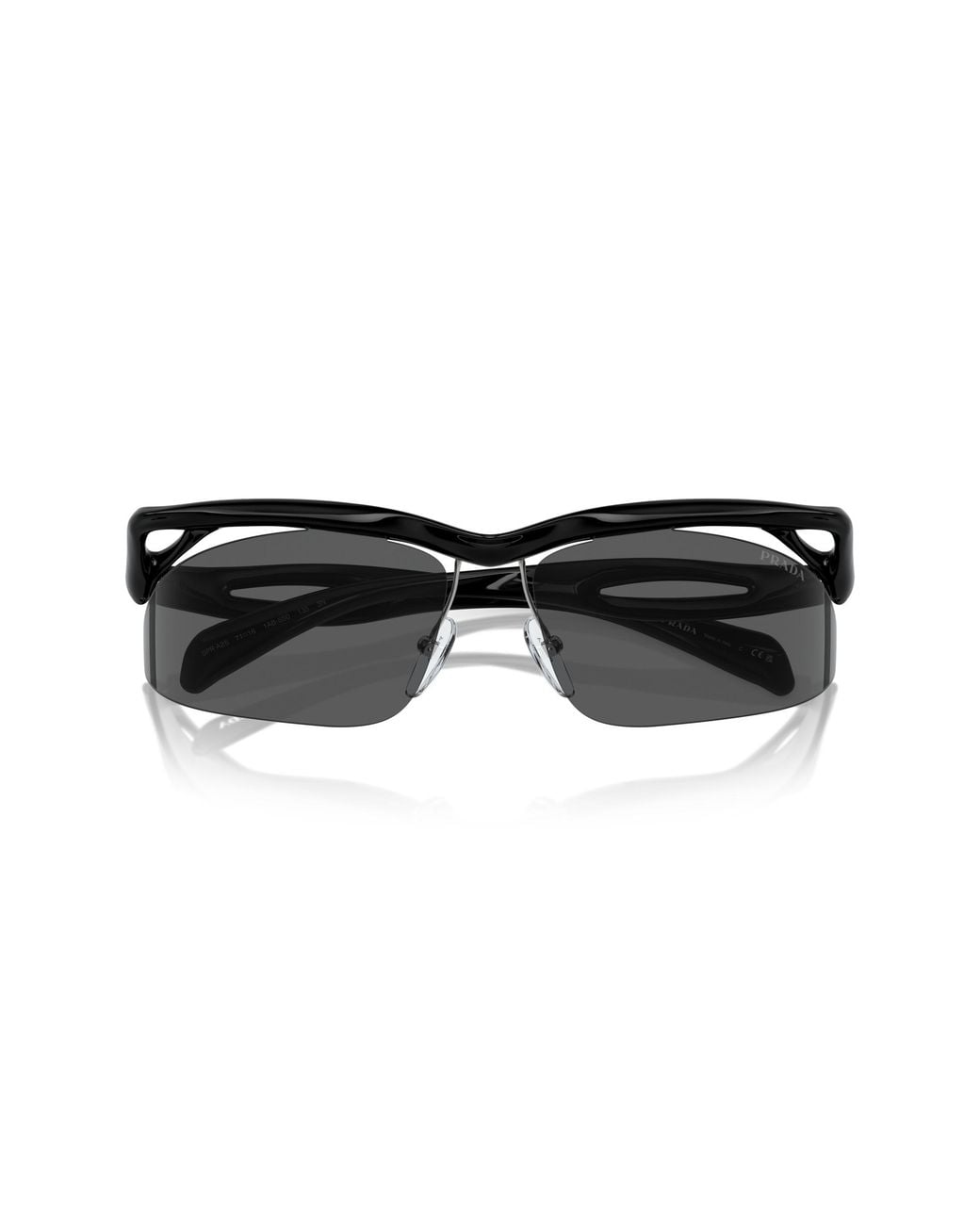 Prada Black Pr A25S 1Ab5S0 Sunglasses Injected Cat Eye Normal