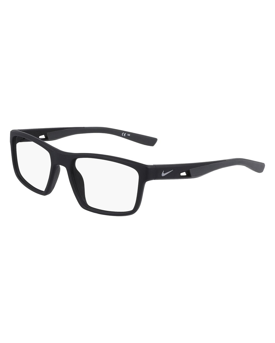 Nike Black 7015 001 Optical Frames Bio-Inject Squared Normal Normal for men