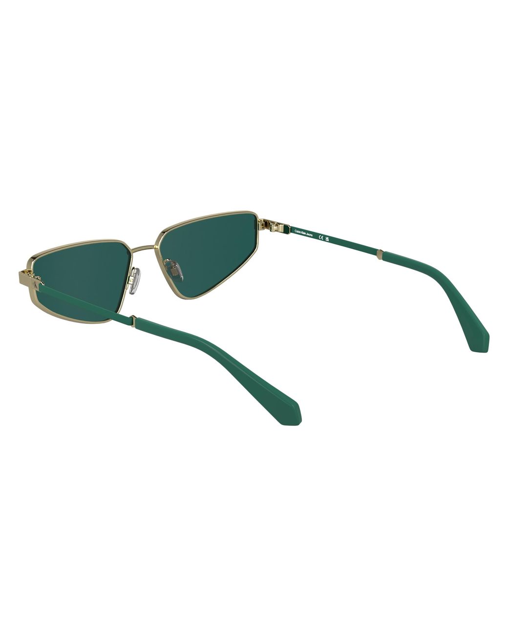 Calvin Klein Black Ckj25200S 717 Sunglasses Metal Cat Eye Normal