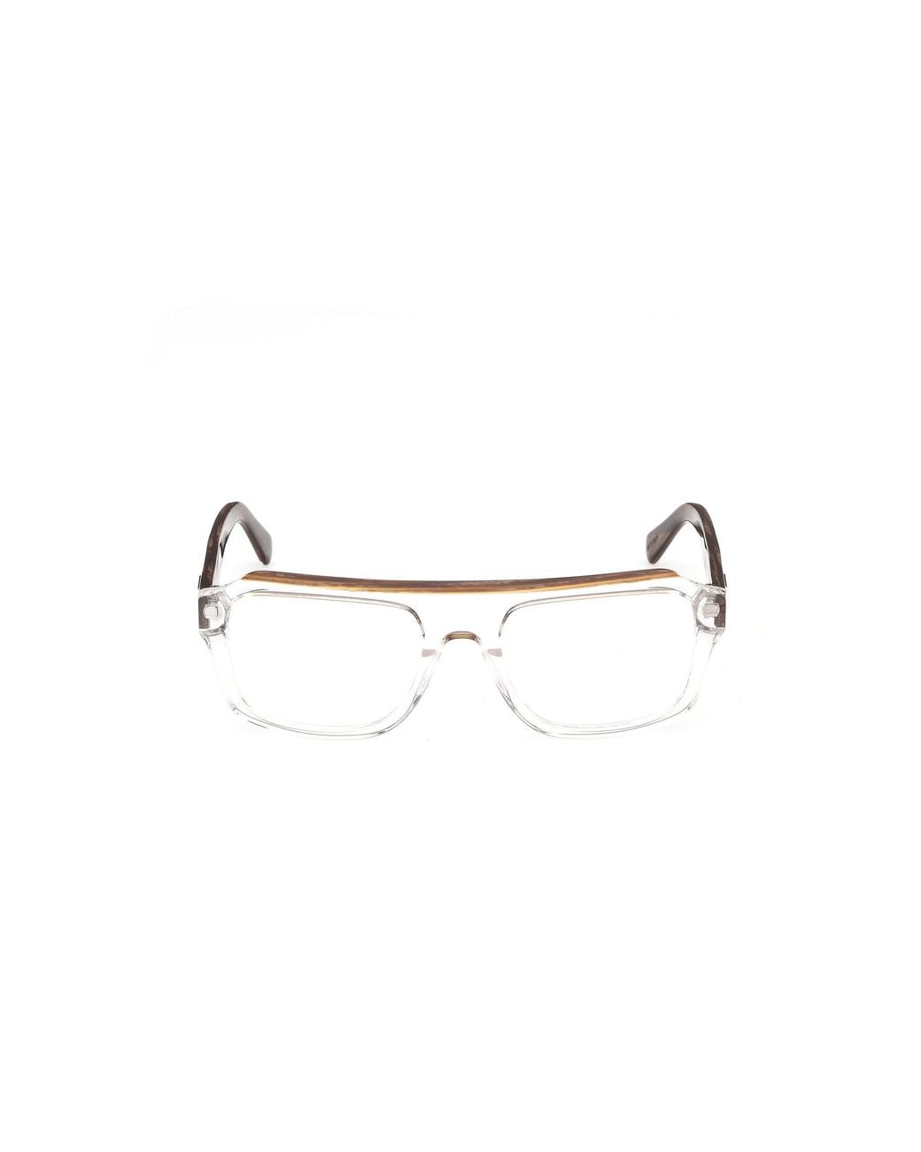 Guess Black Gu50451 26 Optical Frames Acetate Squared Normal for men