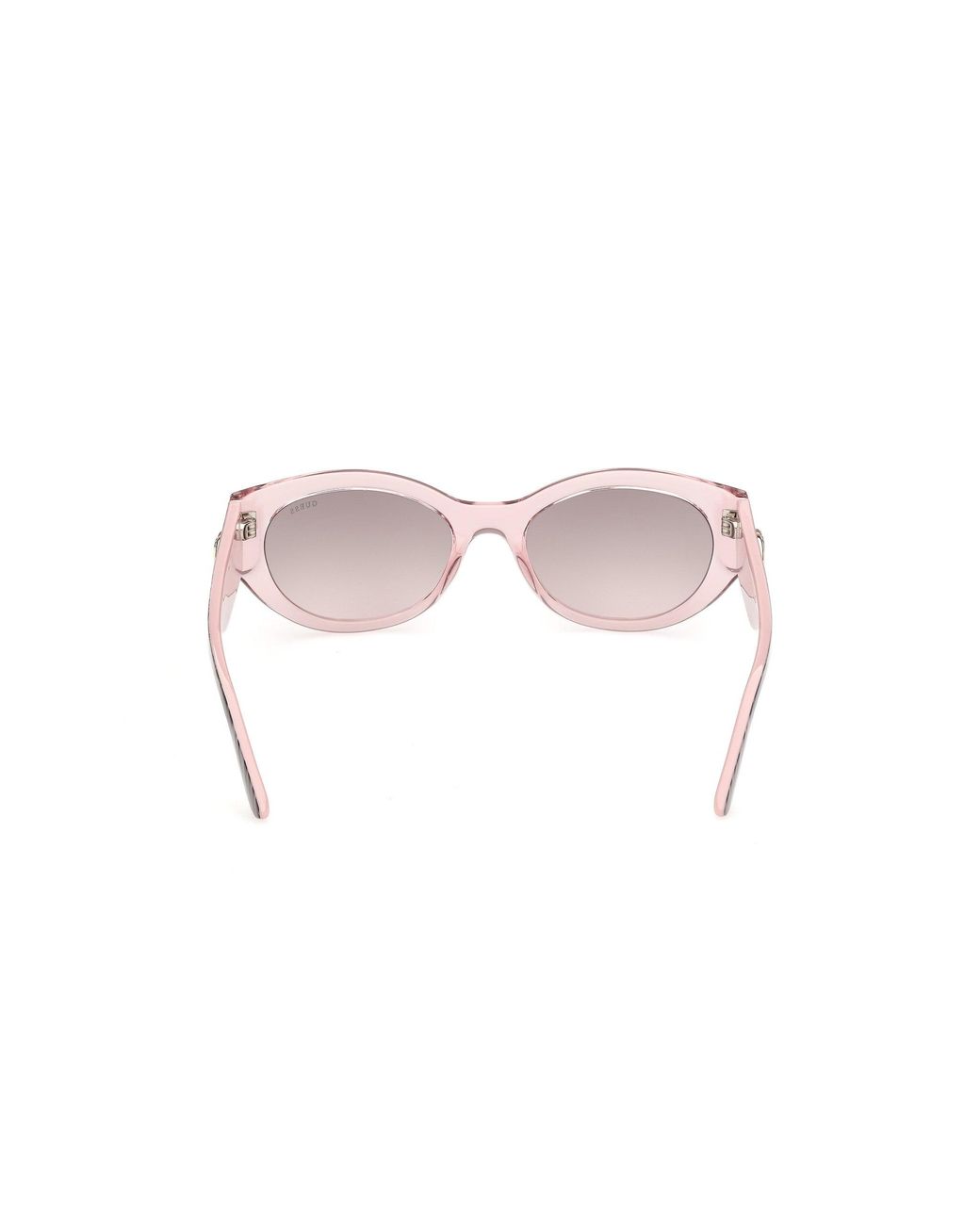 Guess Black Gu00362 72F Sunglasses Injected Round Normal