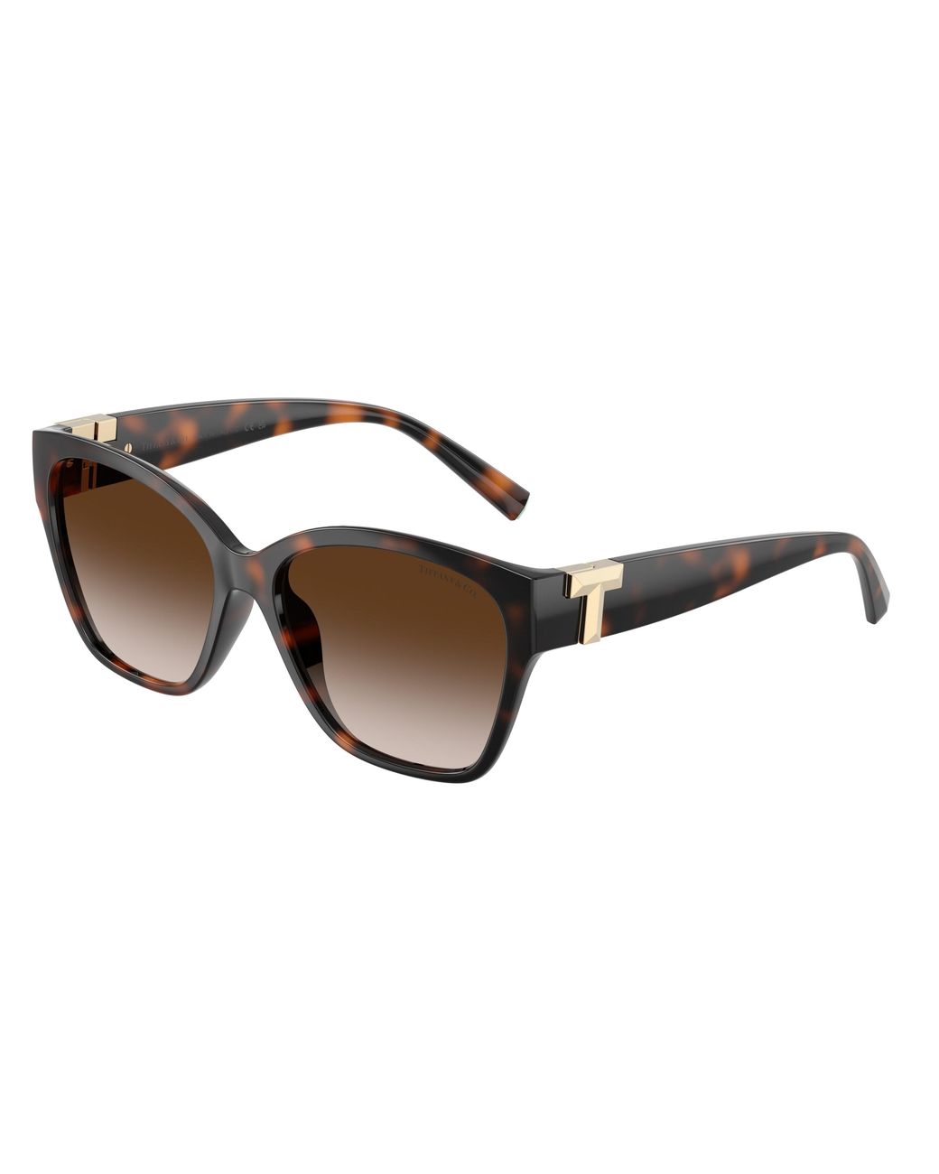 Tiffany & Co Black Tf4254U 80153B Sunglasses Injected Squared Normal Nuanced