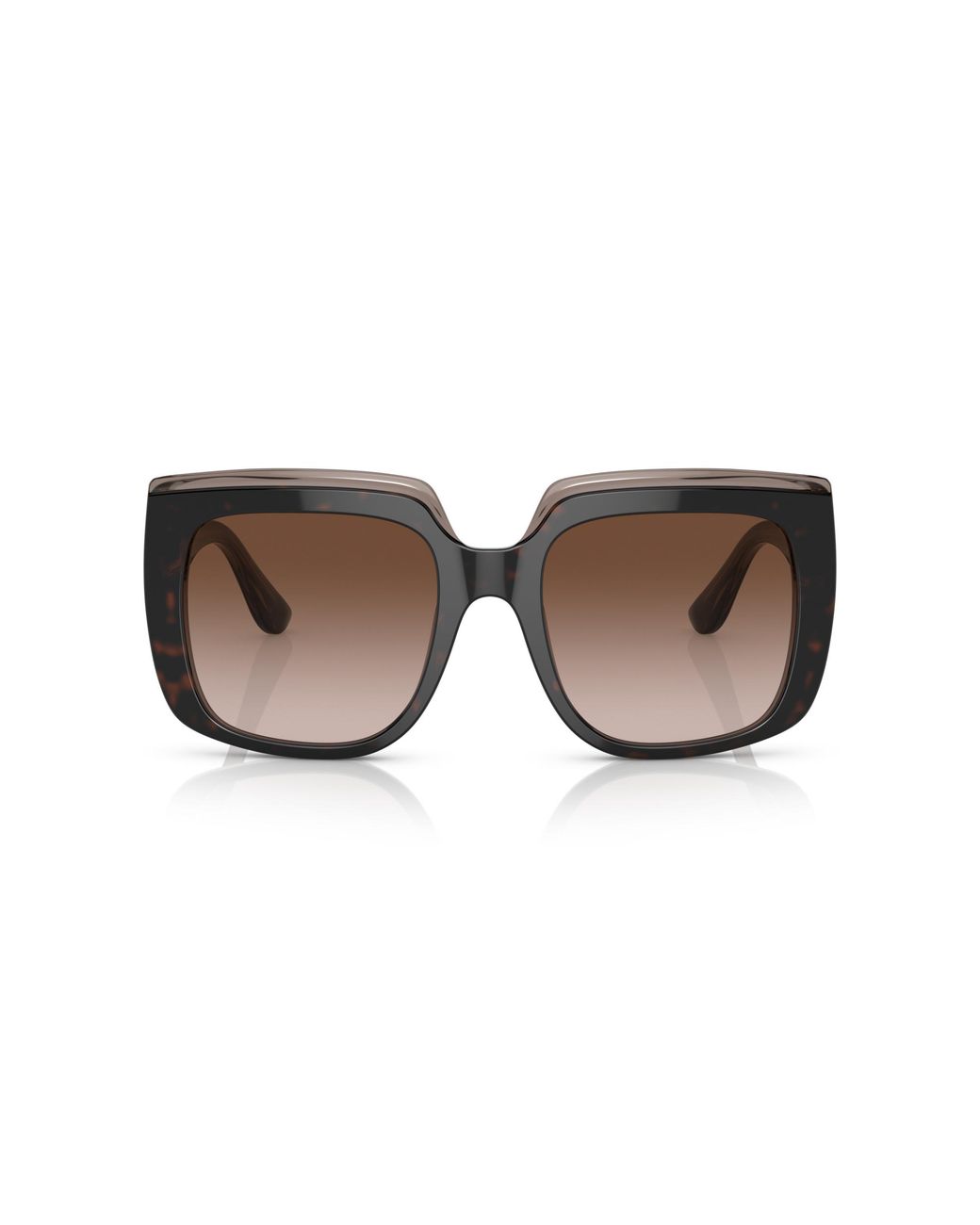 Dolce & Gabbana Black Dg4414 502/13 Sunglasses Acetate Squared Normal Shaded