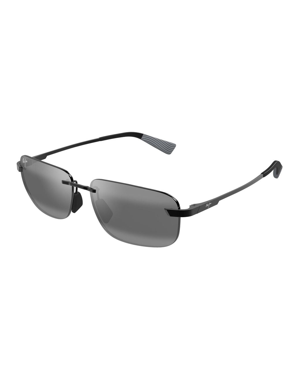 Maui Jim Black Mj0624S 004 Occhiali Da Sole Titanio Grigio Squadrata