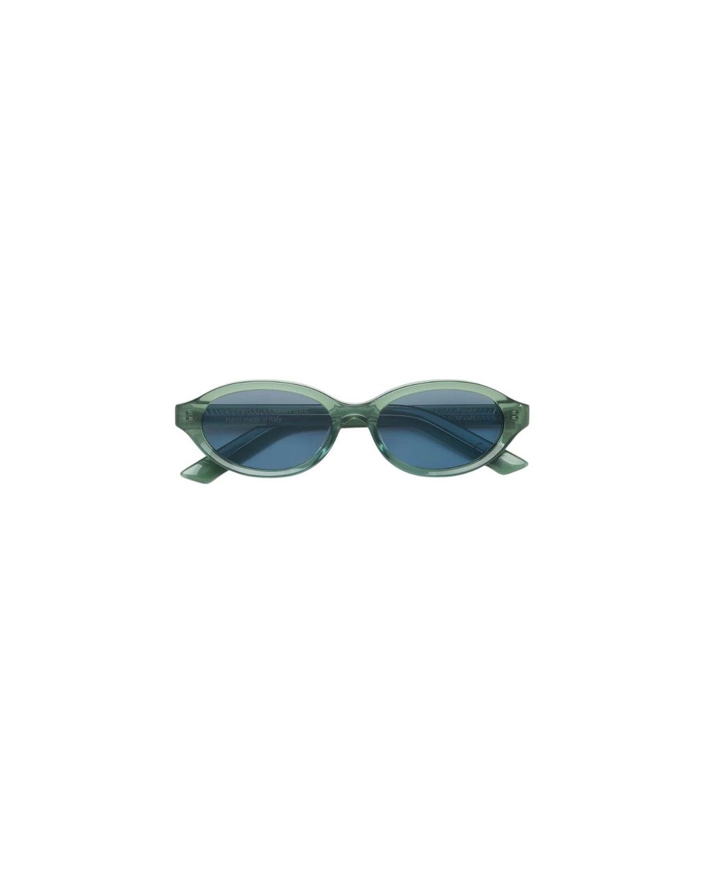 Retrosuperfuture Blue Os4 Parola Sage Sunglasses Acetate Light Geometric Normal