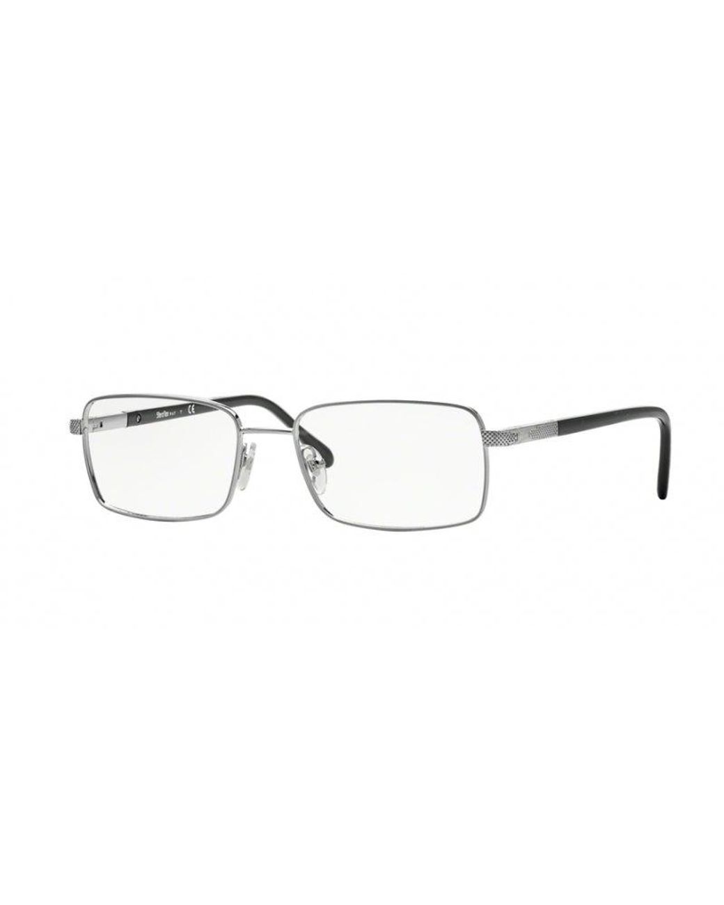 Sferoflex Black Sf2265 268 Optical Frames Metal Squared for men