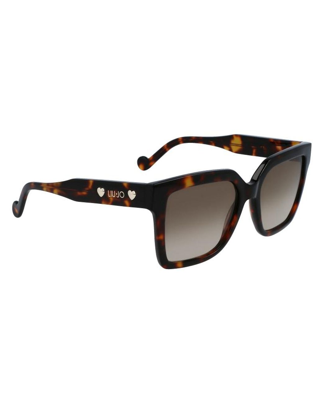 Liu Jo Black Lj771S 240 Sunglasses Acetate Squared Normal Shaded