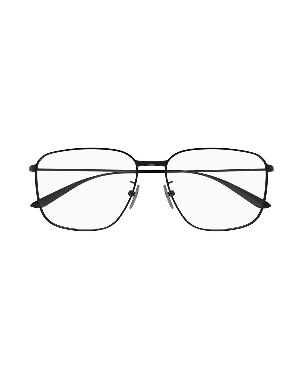 Balenciaga Black Bb0452O 002 Optical Frames Acetate Transparent Squared for men