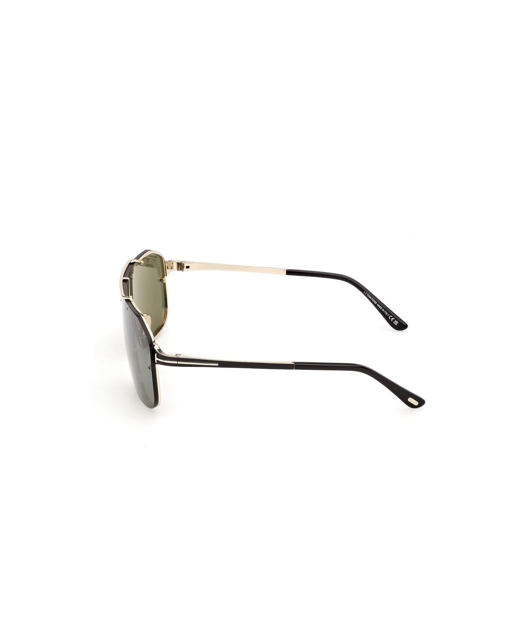 Tom Ford Gray Ft1411 Rock-02 32N Sunglasses Metal Pilot Normal for men