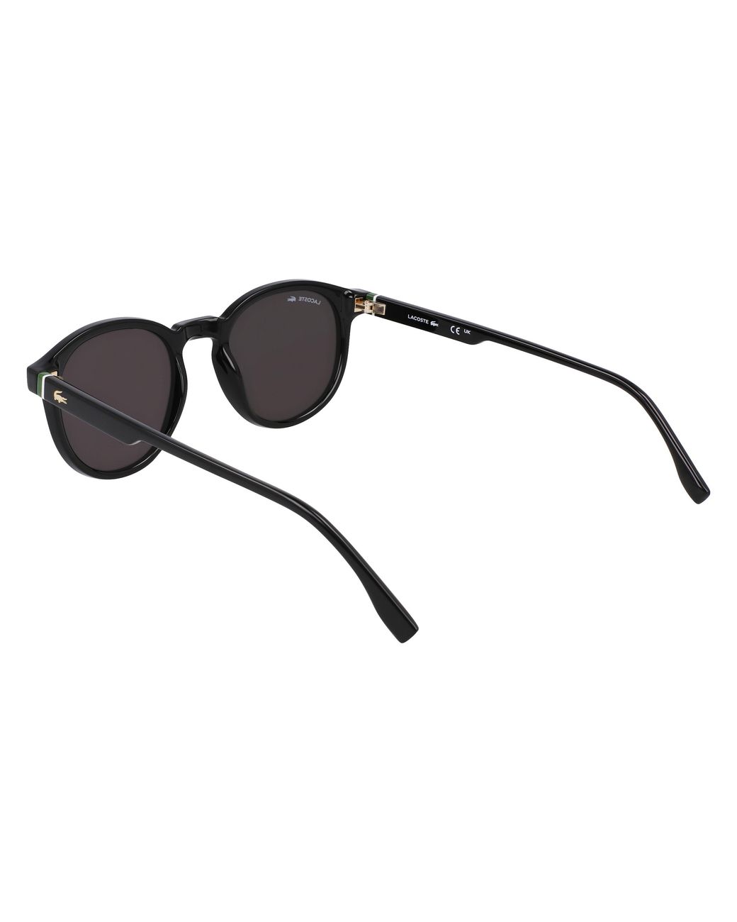 Lacoste Black 001 Sunglasses Bio-Inject Round Normal Normal