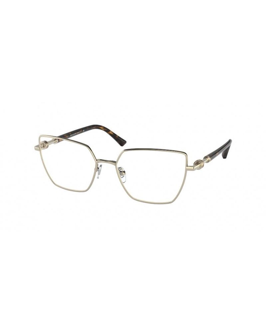 BVLGARI Black Bv2236 278 Optical Frames Outlet Metal Geometric