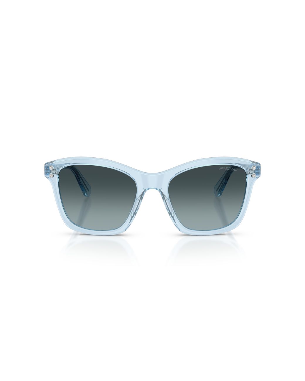 Swarovski Black Sk6063 1078V1 Sunglasses Acetate Squared Normal Nuanced