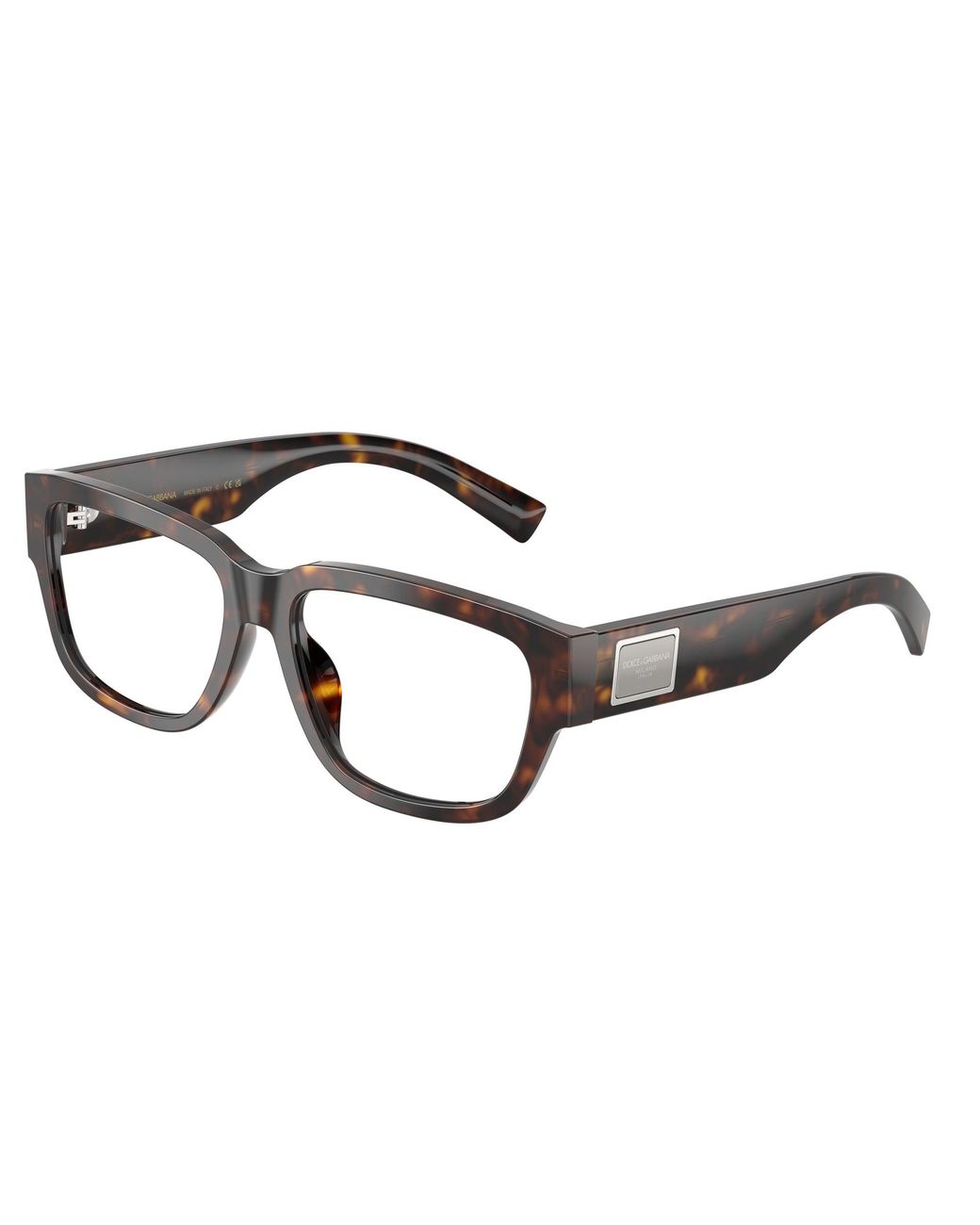 Dolce & Gabbana Black Dg3423 502 Optical Frames Acetate Squared Normal for men