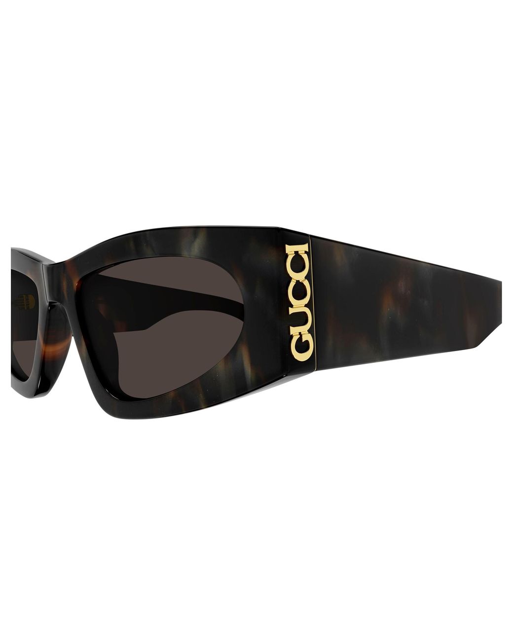 Gucci Black Gg2040S 003 Sunglasses Acetate Cat Eye