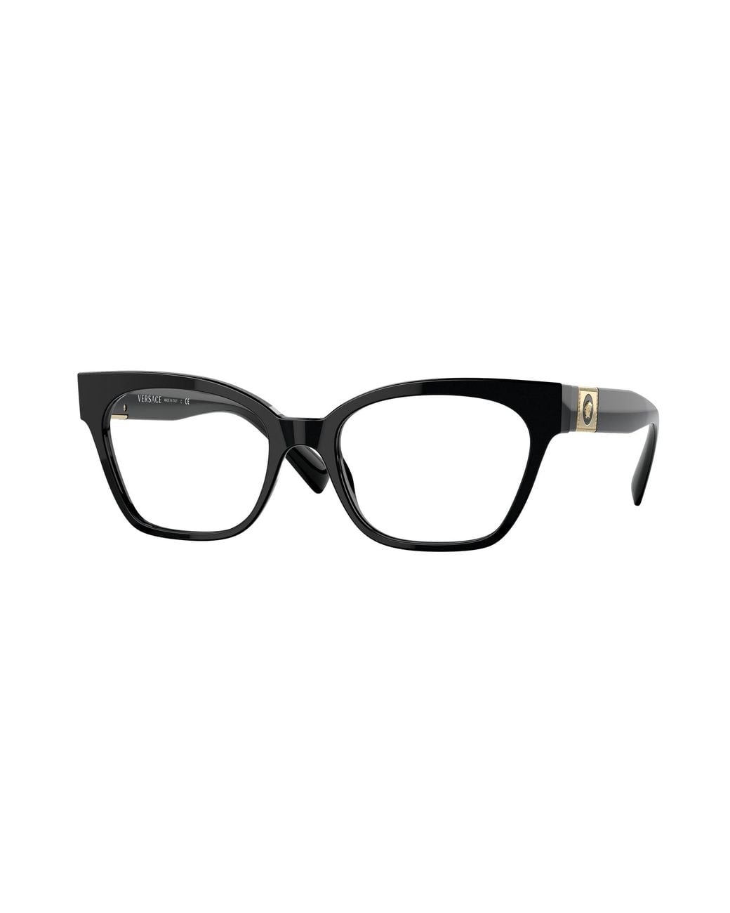 Versace Black Ve3294 Gb1 Optical Frames Acetate Cat Eye Normal