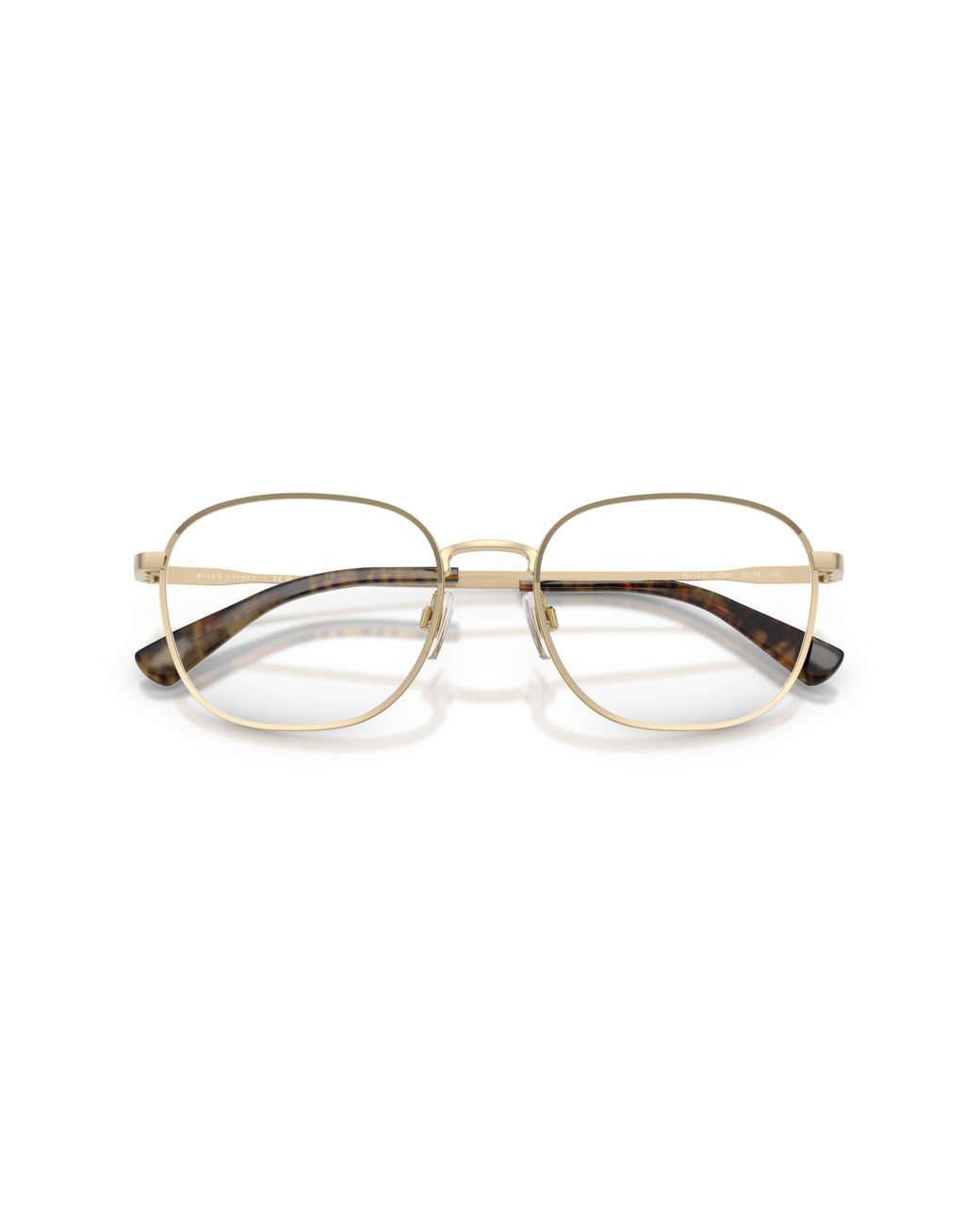 Polo Ralph Lauren Black Ph1242 9286 Optical Frames Metal Squared Normal for men