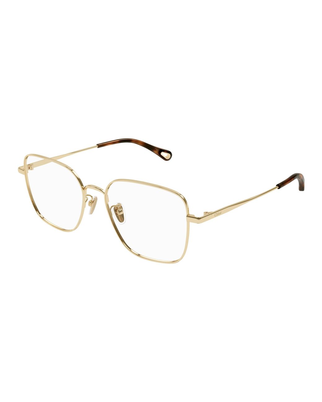 Chloé Black Ch0214Oa 003 Optical Frames Metal Squared