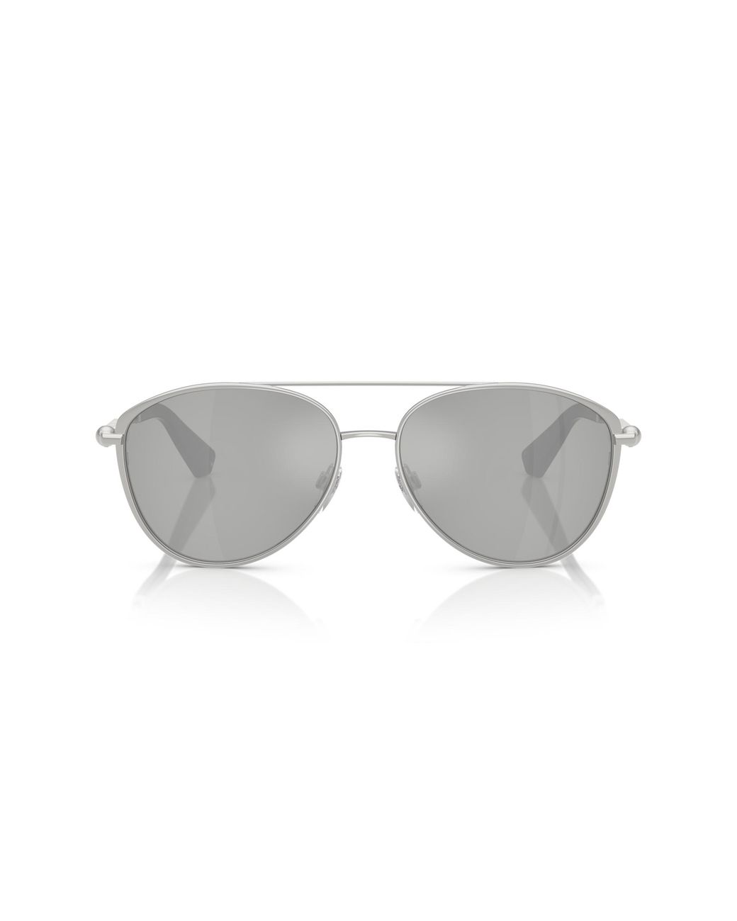 Burberry Black Be3157 10058V Sunglasses Metal Pilot Mirrored
