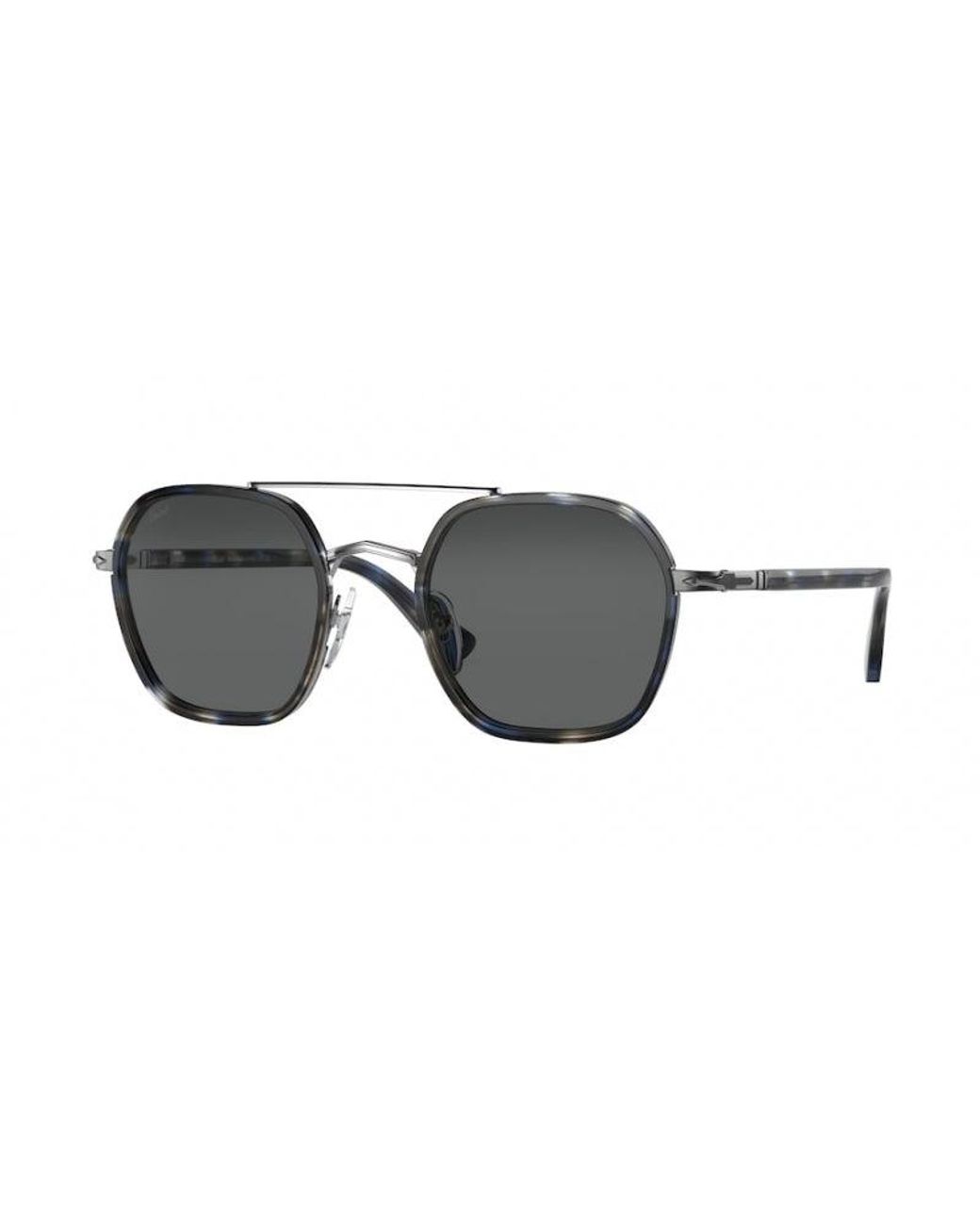 Persol Black Po2480S 1099B1 Sunglasses Metal Geometric